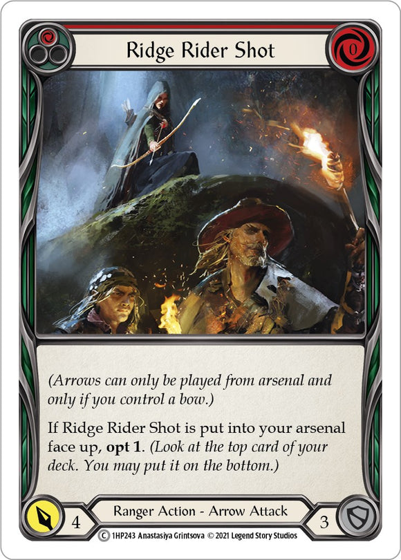 Ridge Rider Shot (Red)