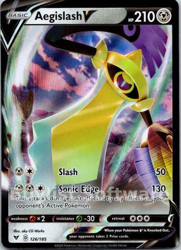 Aegislash V [126/185] [Vivid Voltage] Holofoil