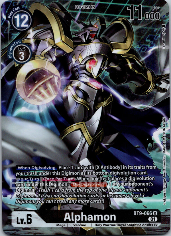 Alphamon (Alternate Art) [BT9-066] [X Record] Foil