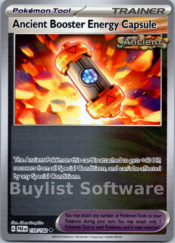 Ancient Booster Energy Capsule [159/182] [Paradox Rift] Reverse Holofoil