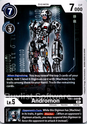 Andromon [EX1-048] [Classic Collection]