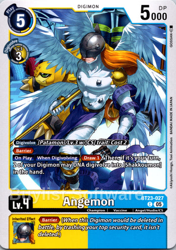 Angemon [BT23-027] [Hackers' Slumber]