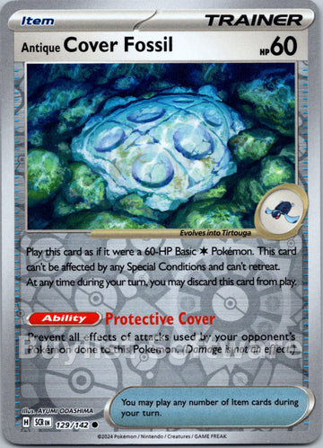 Antique Cover Fossil [129/142] [Stellar Crown] Reverse Holofoil