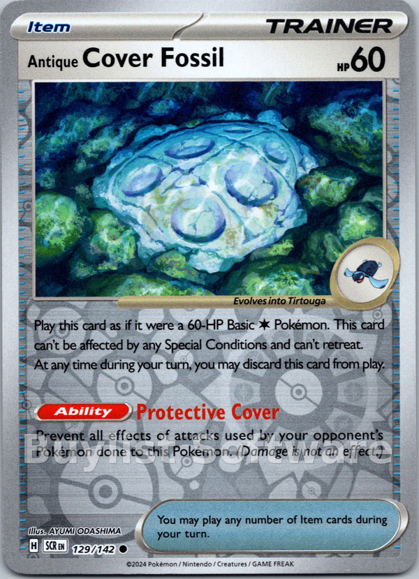 Antique Cover Fossil [129/142] [Stellar Crown] Reverse Holofoil