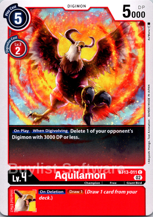 Aquilamon [BT13-011 C] [Versus Royal Knights]