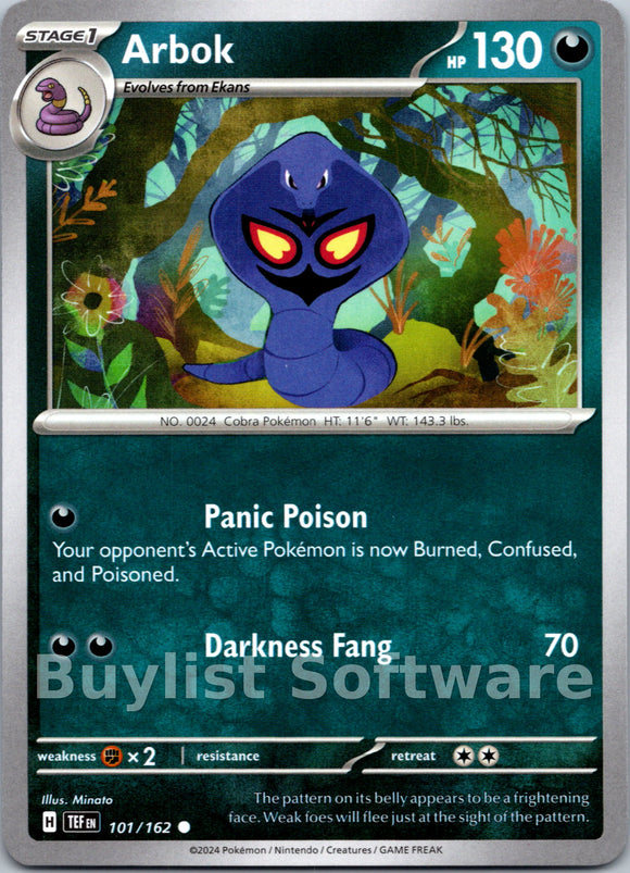 Arbok [101/162] [Temporal Forces]