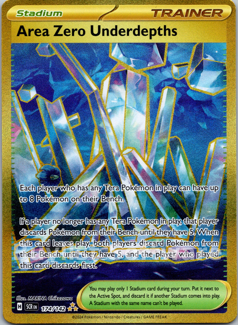 Area Zero Underdepths [174/142] [Stellar Crown] Holofoil