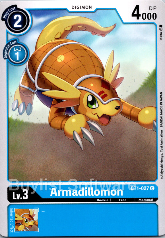 Armadillomon - BT1-027 [BT1-027] [Release Special Booster 1.0]