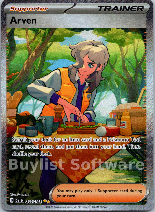 Arven [249/198] [Scarlet & Violet Base Set] Holofoil