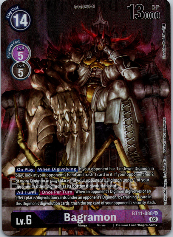 Bagramon (Alternate Art) [BT11-088] [Dimensional Phase] Foil