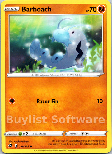 Barboach [099/192] [Rebel Clash]