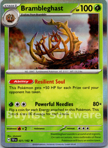Brambleghast [021/162] [Temporal Forces] Holofoil