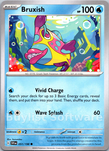 Bruxish [051/198] [Scarlet & Violet Base Set]