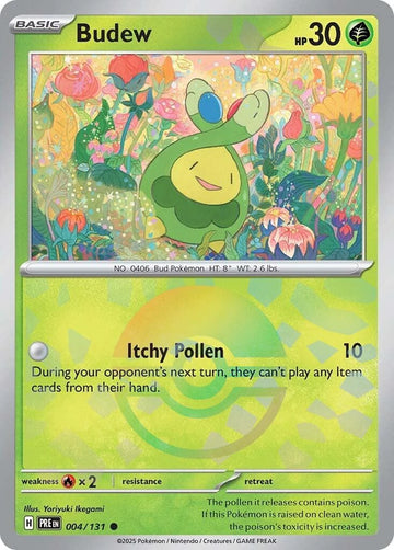 Budew (Poke Ball Pattern) [004/131] [Prismatic Evolutions] Holofoil