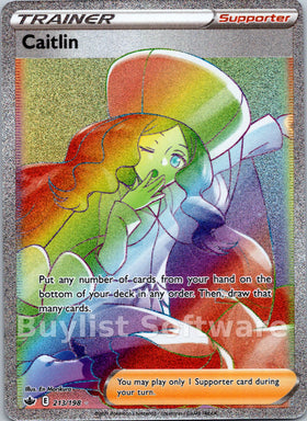 Caitlin [213/198] [Chilling Reign] Holofoil