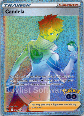 Candela [083/078] [Pokemon GO] Holofoil