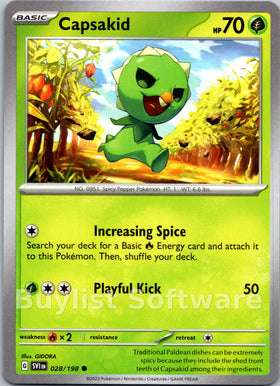 Capsakid [028/198] [Scarlet & Violet Base Set]