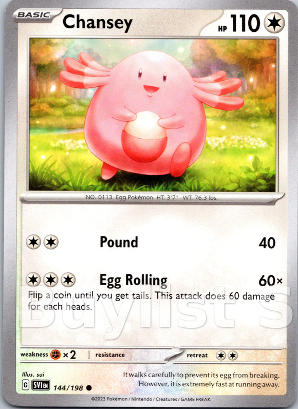 Chansey [144/198] [Scarlet & Violet Base Set]