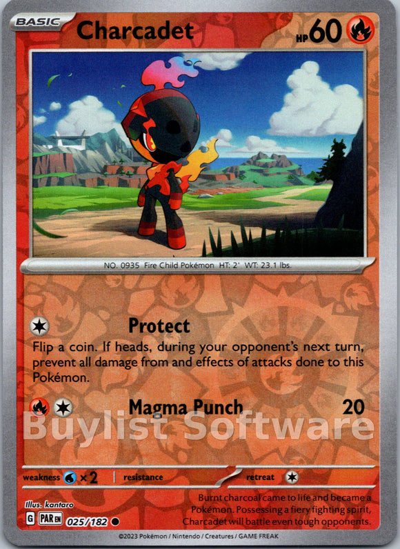 Charcadet [025/182] [Paradox Rift] Reverse Holofoil