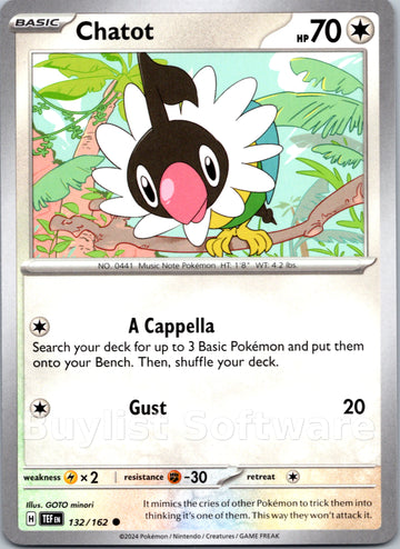 Chatot [132/162] [Temporal Forces]