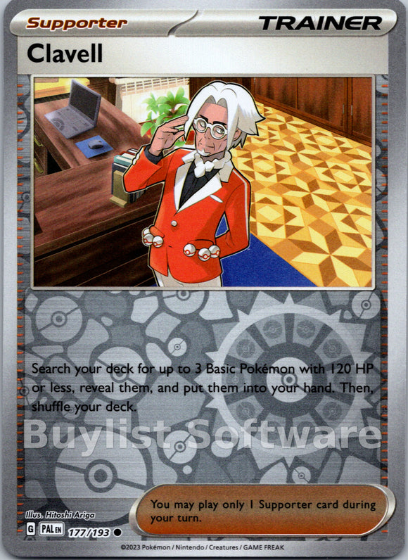 Clavell [177/193] [Paldea Evolved] Reverse Holofoil