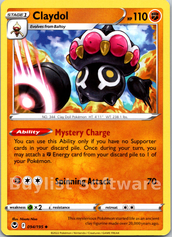Claydol [094/195] [Silver Tempest]