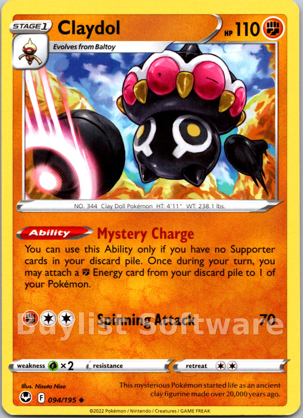 Claydol [094/195] [Silver Tempest]