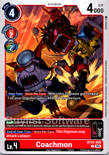 Coachmon [BT23-009] [Hackers' Slumber]