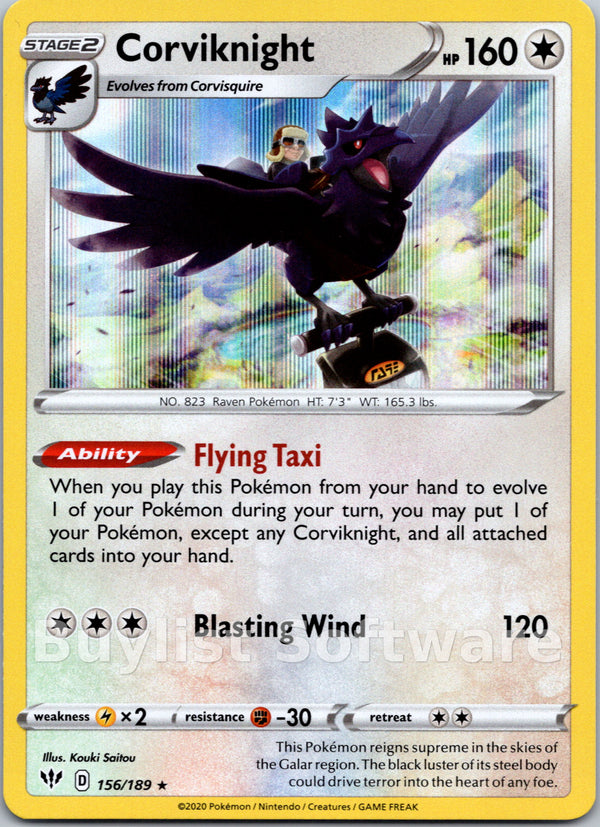 Corviknight [156/189] [Darkness Ablaze] Holofoil