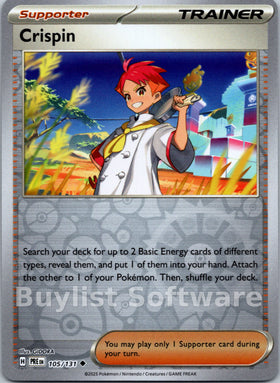 Crispin [105/131] [Prismatic Evolutions] Reverse Holofoil