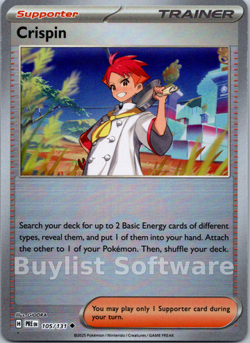 Crispin (Poke Ball Pattern) [105/131] [Prismatic Evolutions] Holofoil