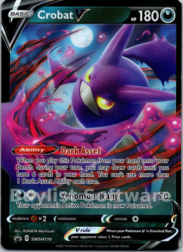 Crobat V [SWSH110] [Sword & Shield Promo Cards] Holofoil