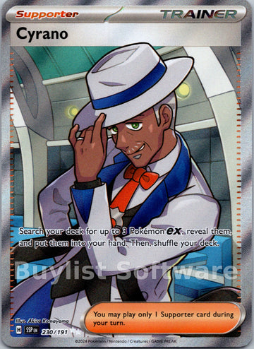 Cyrano [230/191] [Surging Sparks] Holofoil