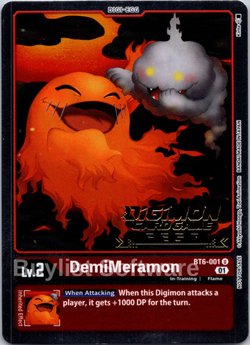DemiMeramon (Digimon Card Game Fest 2022) [BT6-001] [Double Diamond] Foil