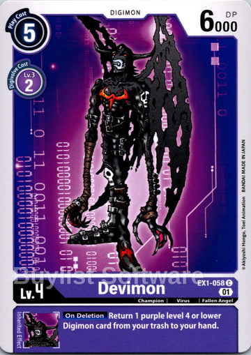 Devimon [EX1-058] [Classic Collection]