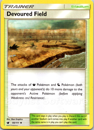 Devoured Field [93/111] [Crimson Invasion]