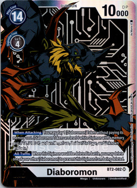 Diaboromon (Alternate Art) [BT2-082] [Release Special Booster 1.0] Foil