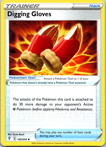 Digging Gloves [145/203] [Evolving Skies]