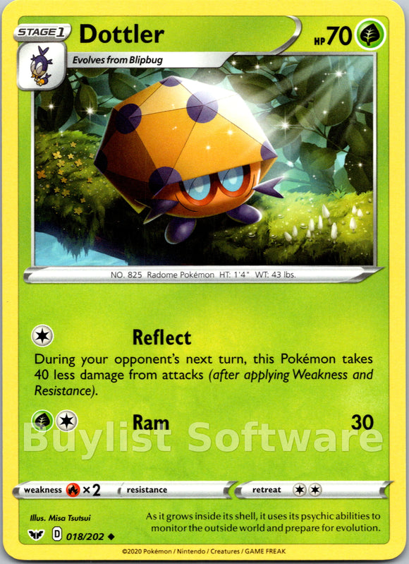 Dottler [018/202] [Sword & Shield Base Set]