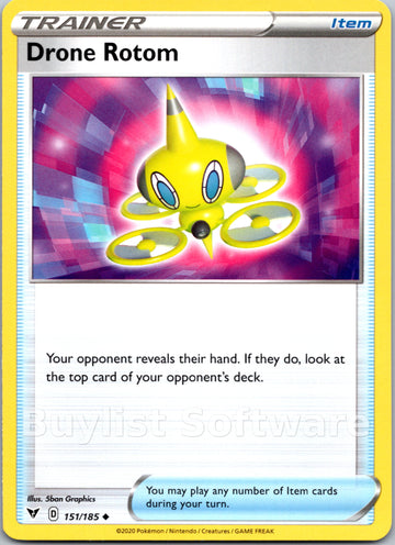 Drone Rotom [151/185] [Vivid Voltage]