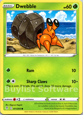 Dwebble [011/203] [Evolving Skies]
