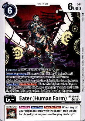 Eater (Human Form) [BT22-080] [Cyber Eden]