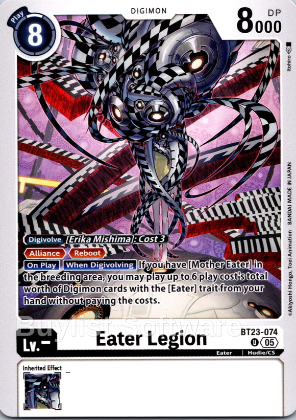 Eater Legion [BT23-074 U] [Hackers' Slumber]
