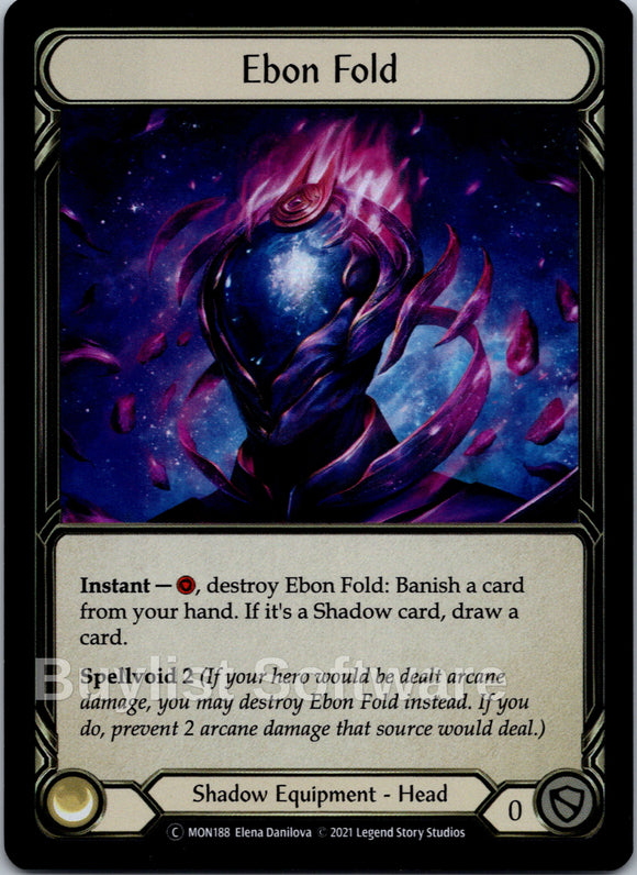 Ebon Fold [MON188] [Monarch] Unlimited Edition Rainbow Foil