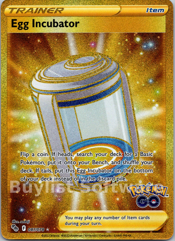Egg Incubator [087/078] [Pokemon GO] Holofoil