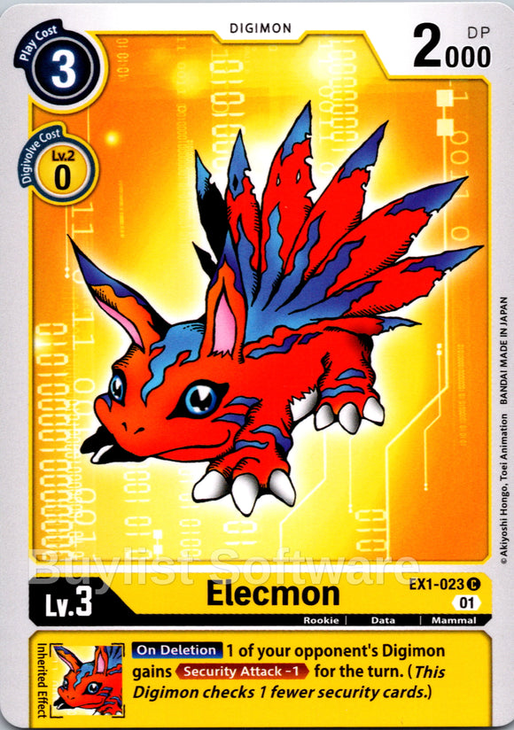 Elecmon [EX1-023] [Classic Collection]