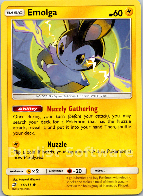 Emolga [46/181] [Team Up]