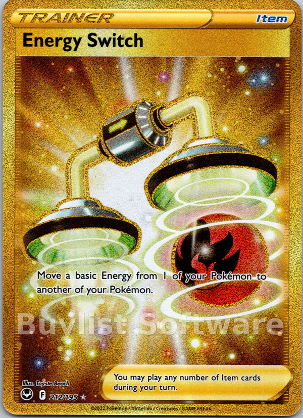 Energy Switch [212/195] [Silver Tempest] Holofoil