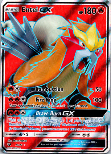Entei GX [71/73] [Shining Legends] Holofoil