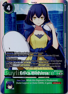 Erika Mishima [BT23-084] [Hackers' Slumber] Foil